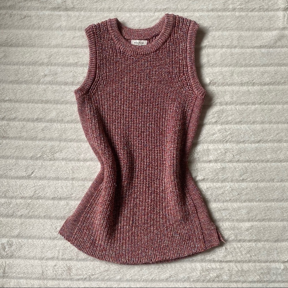 Knit Sweater Tank Top